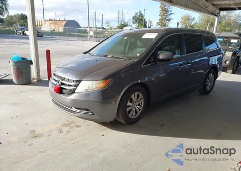2016 Honda Odyssey Ex-L from USA, damaged, VIN 5FNRL5H67GB137985